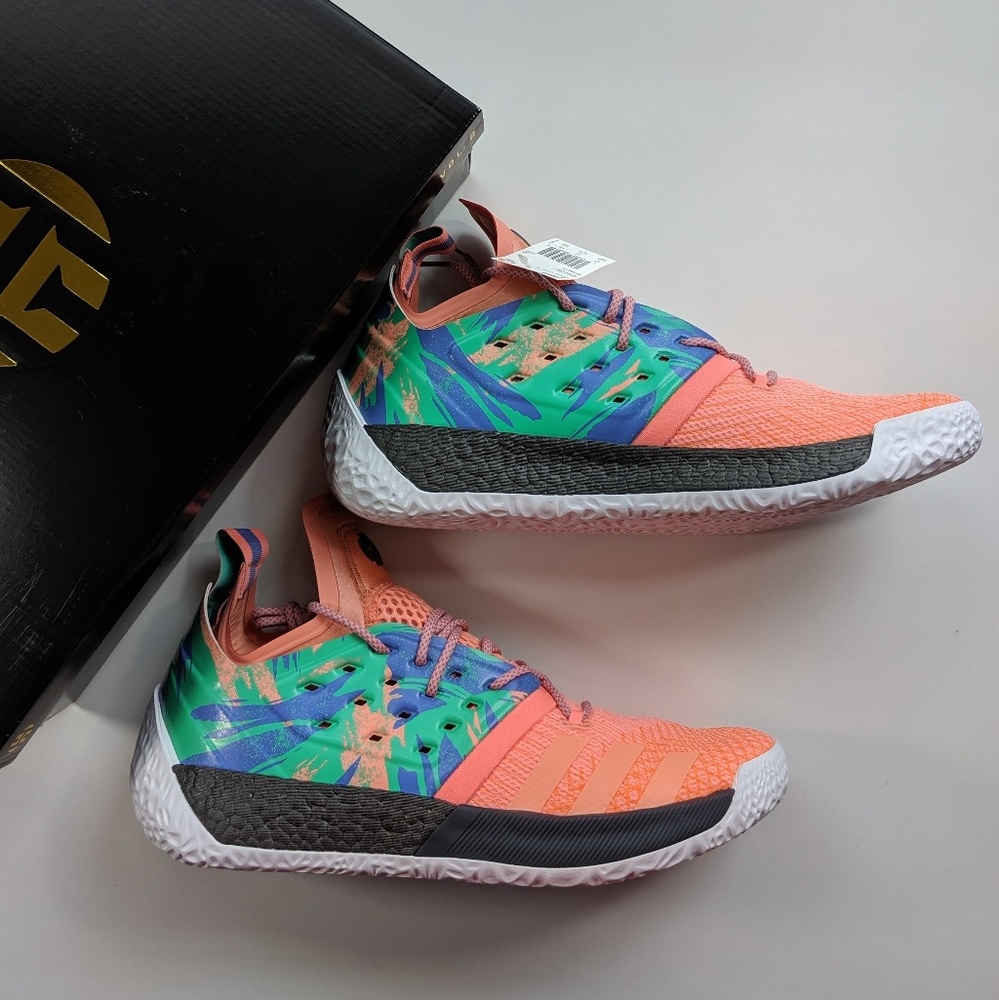 NEW Adidas Harden Vol. 2 "Melon" - Picture 2 of 6
